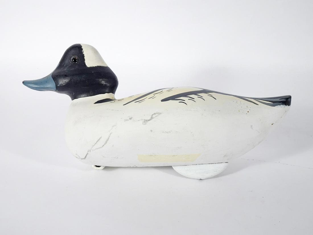 Artisan Signed Primitive Wood Duck Decoy (1 of 3)