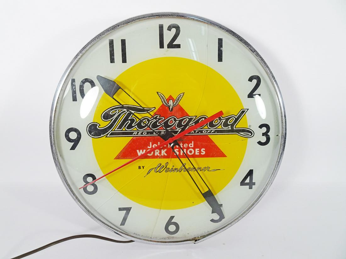 Thorogood Work Shoes Advertising Clock (1 of 3)