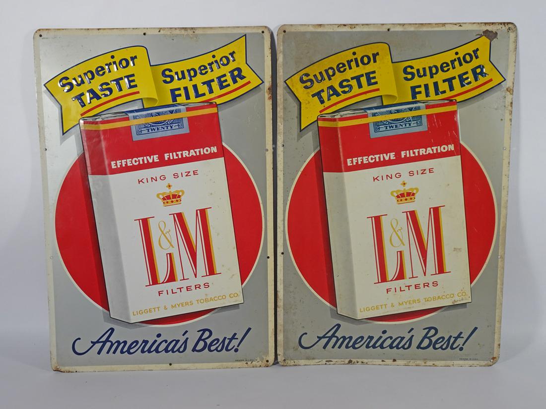 L&M Cigarettes Advertising Display Signs (1 of 3)
