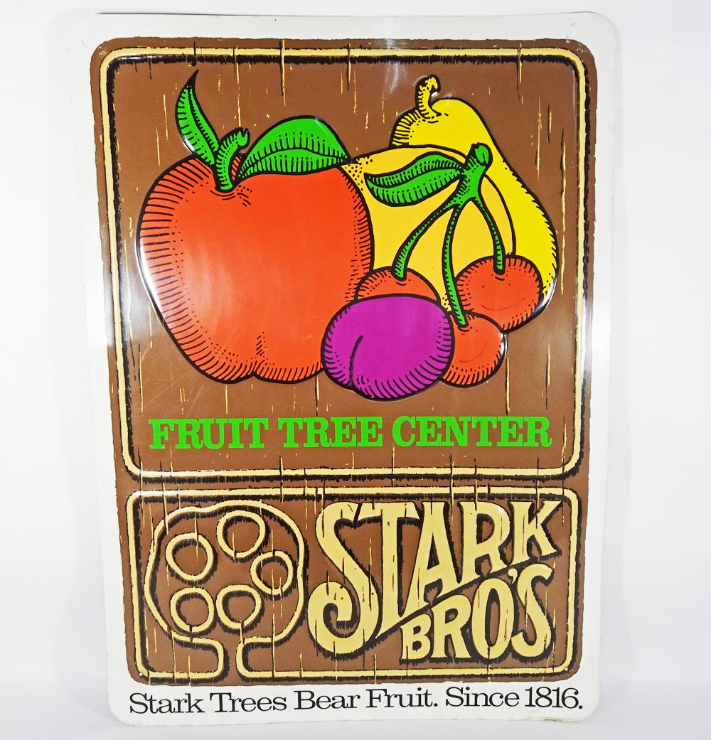 Stark Bros. Fruit Trees Advertising Display Sign (1 of 2)