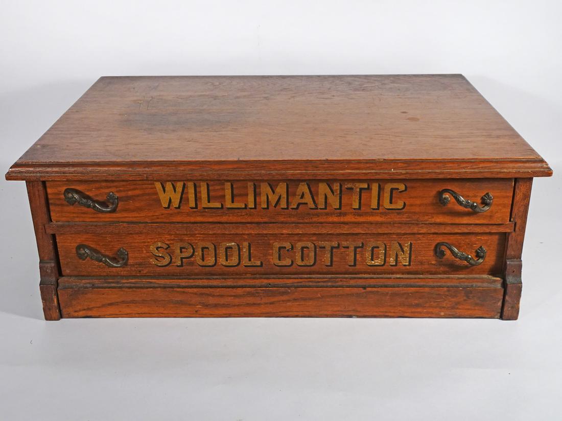 Willimantic Country Store Spool Cabinet (1 of 3)