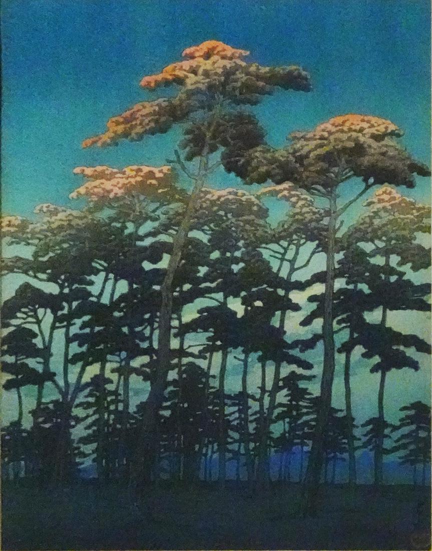 Hasui Kawase woodblock print (1 of 7)