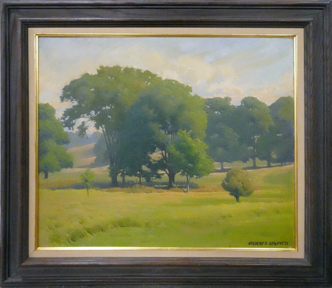 Herbert Abrams oil on canvas (1 of 2)