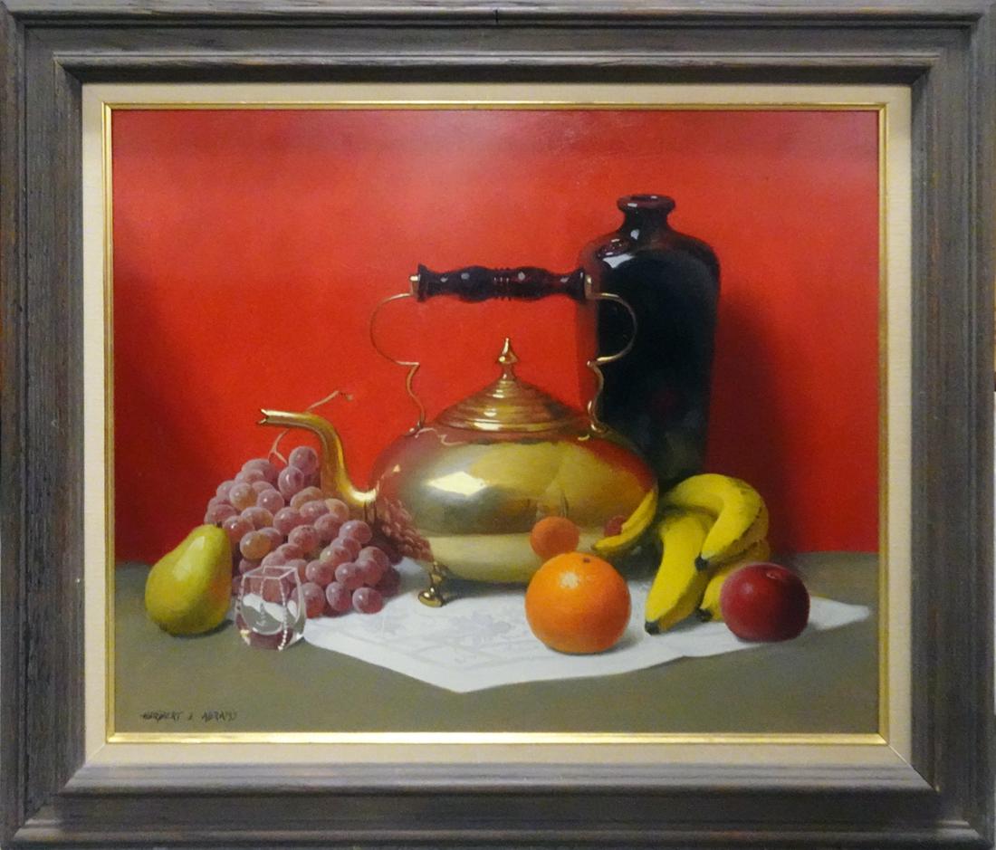 Herbert Abrams oil on canvas (1 of 2)