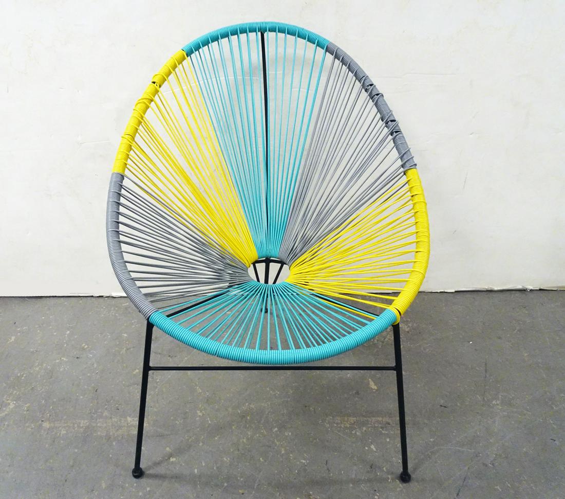 Vintage Acapulco Egg Form Chair (1 of 2)