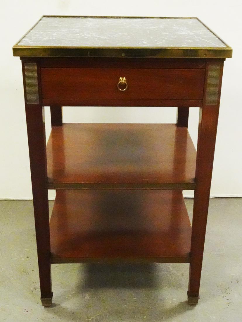 Edward Garrett Marble Top Stand (1 of 3)