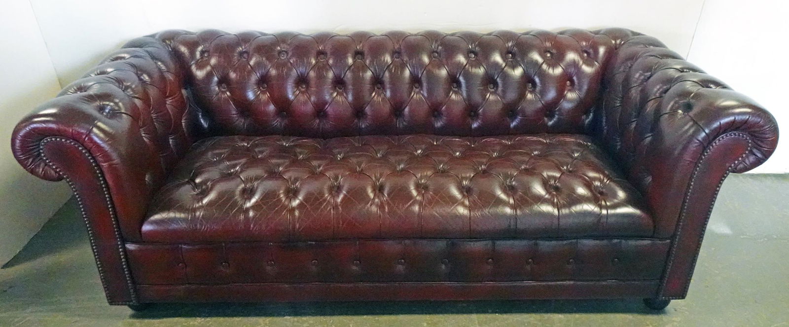 Chesterfield Chippendale Style Sofa (1 of 3)