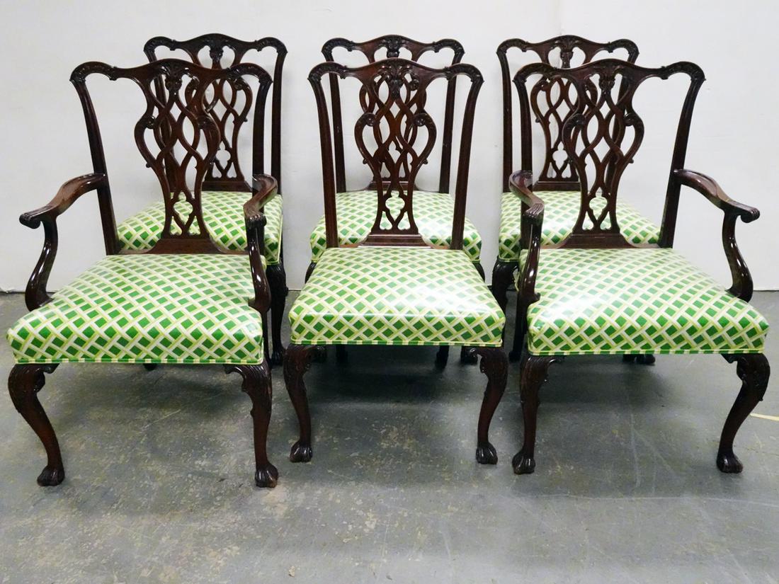 Feldenkries Attr. Chippendale Style Chairs (1 of 3)