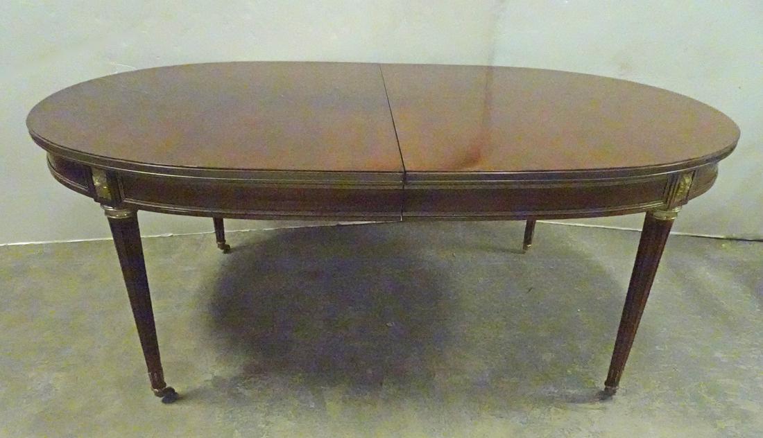 French Louis XVI Style Oval Table (1 of 3)
