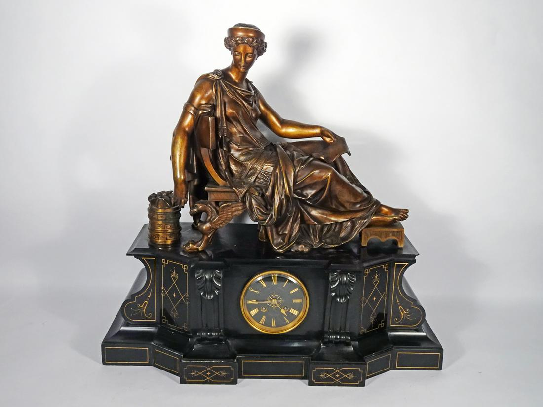 French Neoclassical Style Mantle Clock (1 of 3)