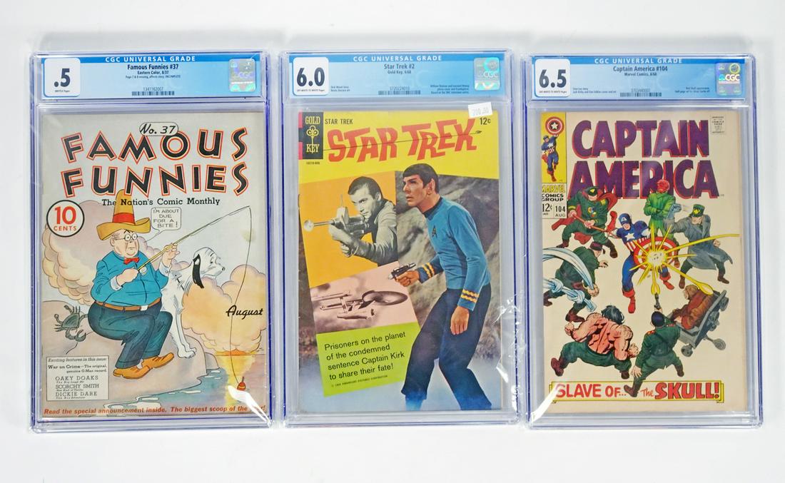 Graded Comic Books Grouping (1 of 5)