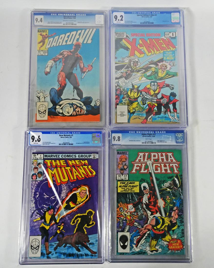 Graded Comic Books Grouping (1 of 6)
