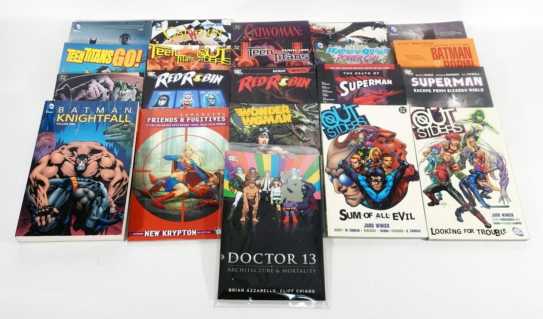 DC Comics TPB Novel Comics Grouping (1 of 1)