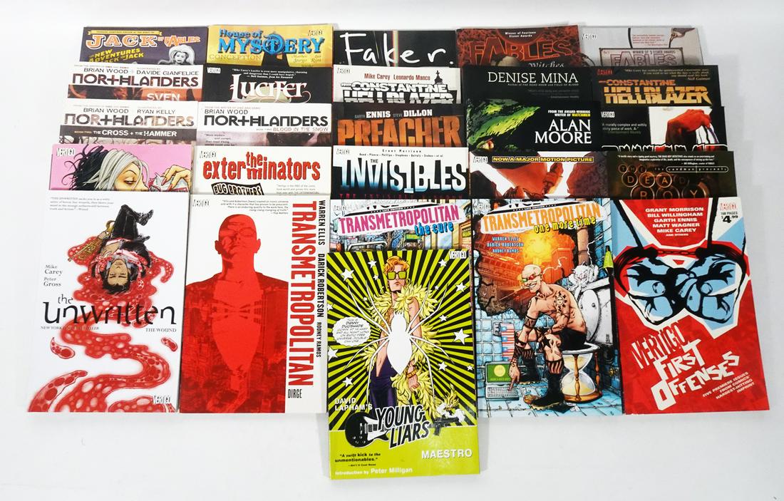 Vertigo Comics TPB Novel Comics Grouping (1 of 1)