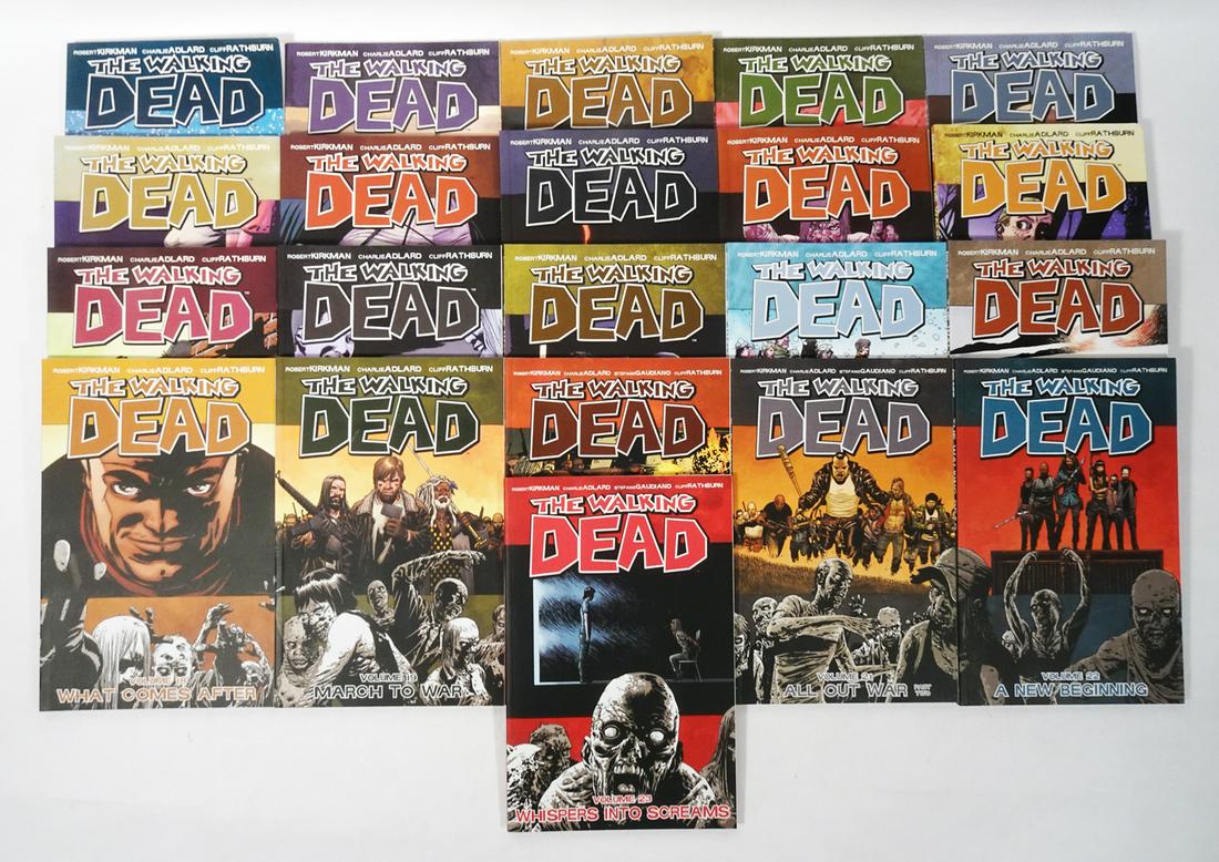 Walking Dead TPB Novel Comics Grouping (1 of 1)