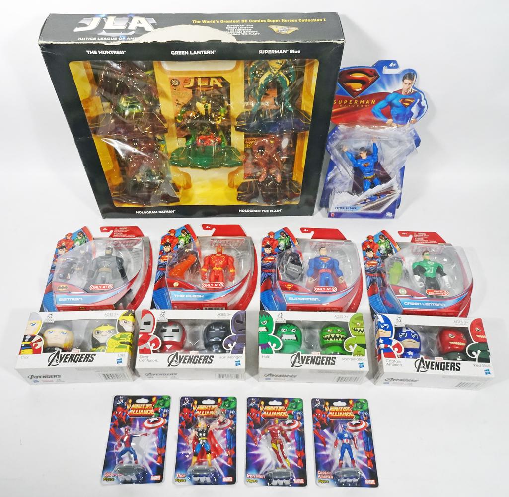 DC and Marvel Superhero Action Figures Grouping (1 of 6)