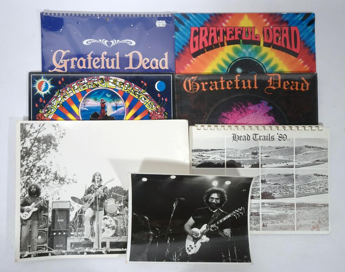Grateful Dead Memorabilia Grouping (1 of 2)