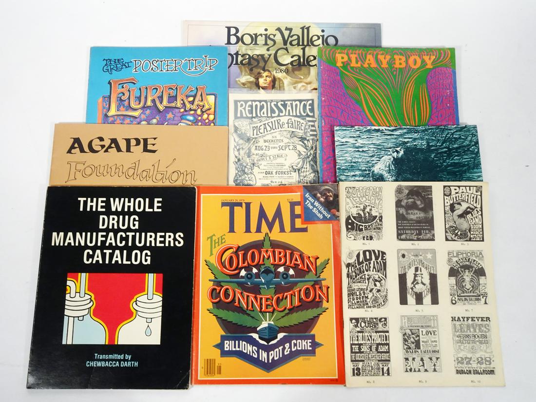 Psychedelic and Other Ephemera Grouping (1 of 1)