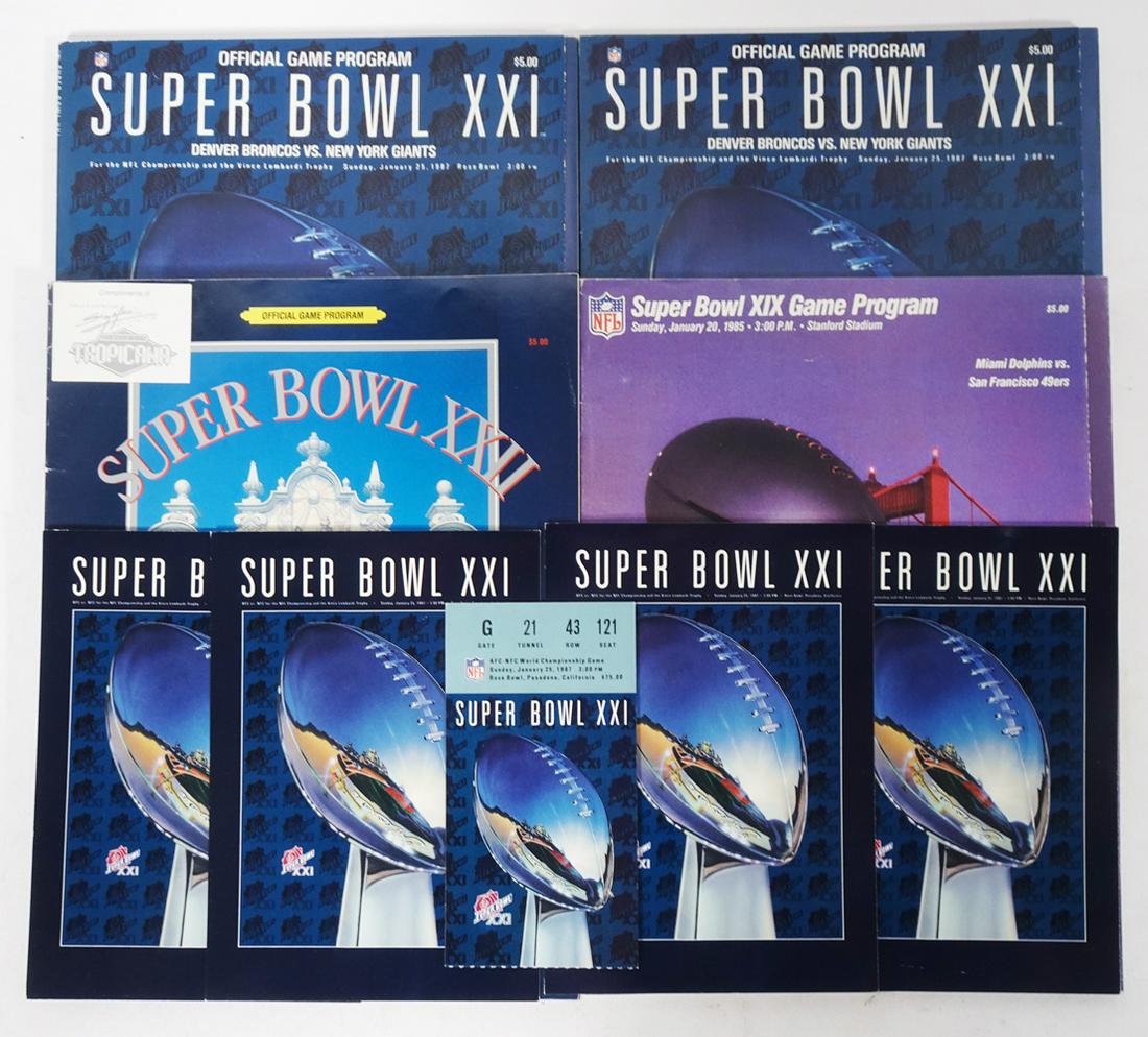 Super Bowl Memorabilia Grouping (1 of 2)