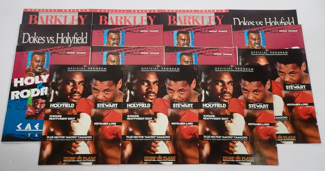 1989 Boxing Programs Grouping (1 of 1)