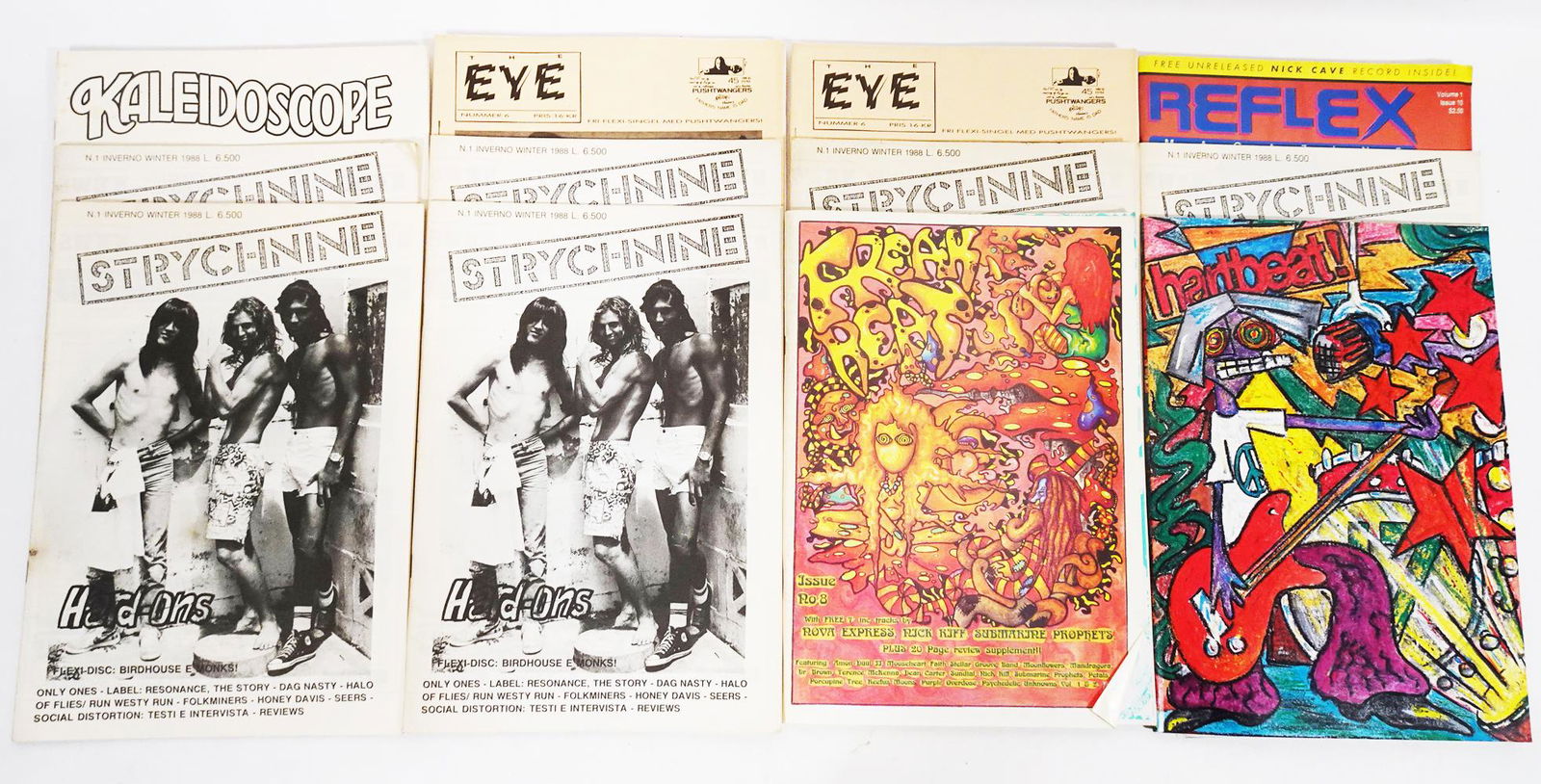 Garage/Psychedelic/Punk Rock Fanzine Grouping (1 of 3)