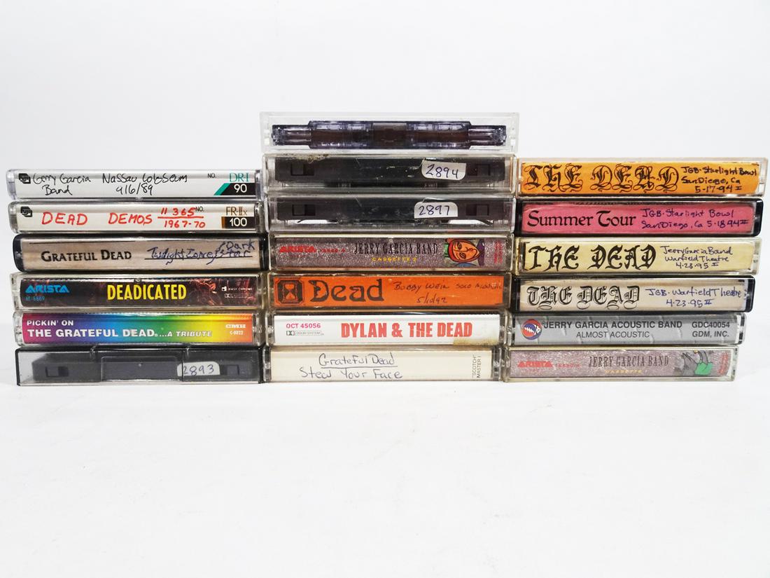 Grateful Dead Cassette Tapes Grouping (1 of 1)