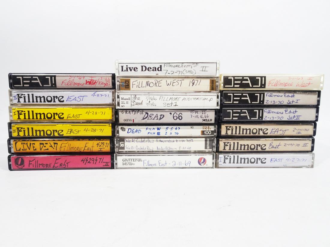 Grateful Dead Cassette Tapes Grouping (1 of 1)