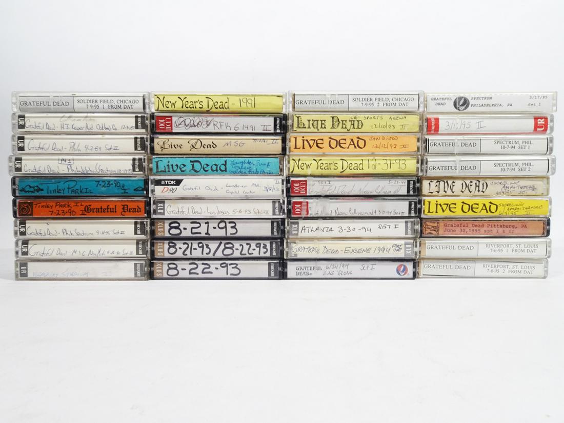 Grateful Dead Cassette Tapes Grouping (1 of 1)