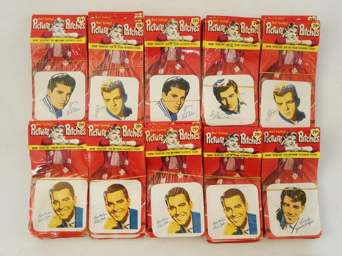 1950's Music Stars Picture Patches Grouping (1 of 1)