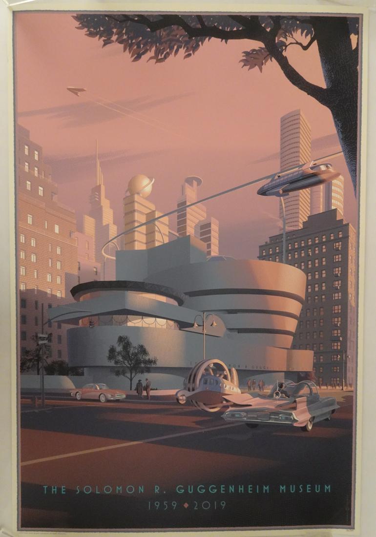 Guggenheim Museum Screenprint Poster (1 of 2)