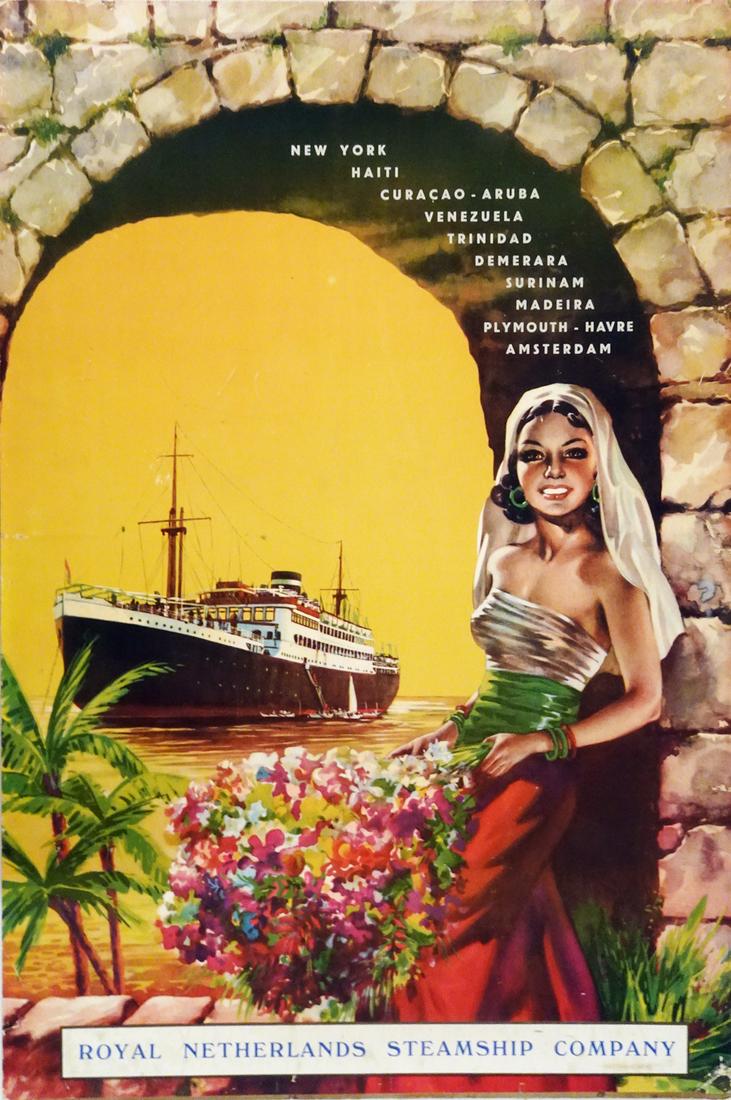 Royal Netherlands Steamship Company Travel Poster (1 of 3)