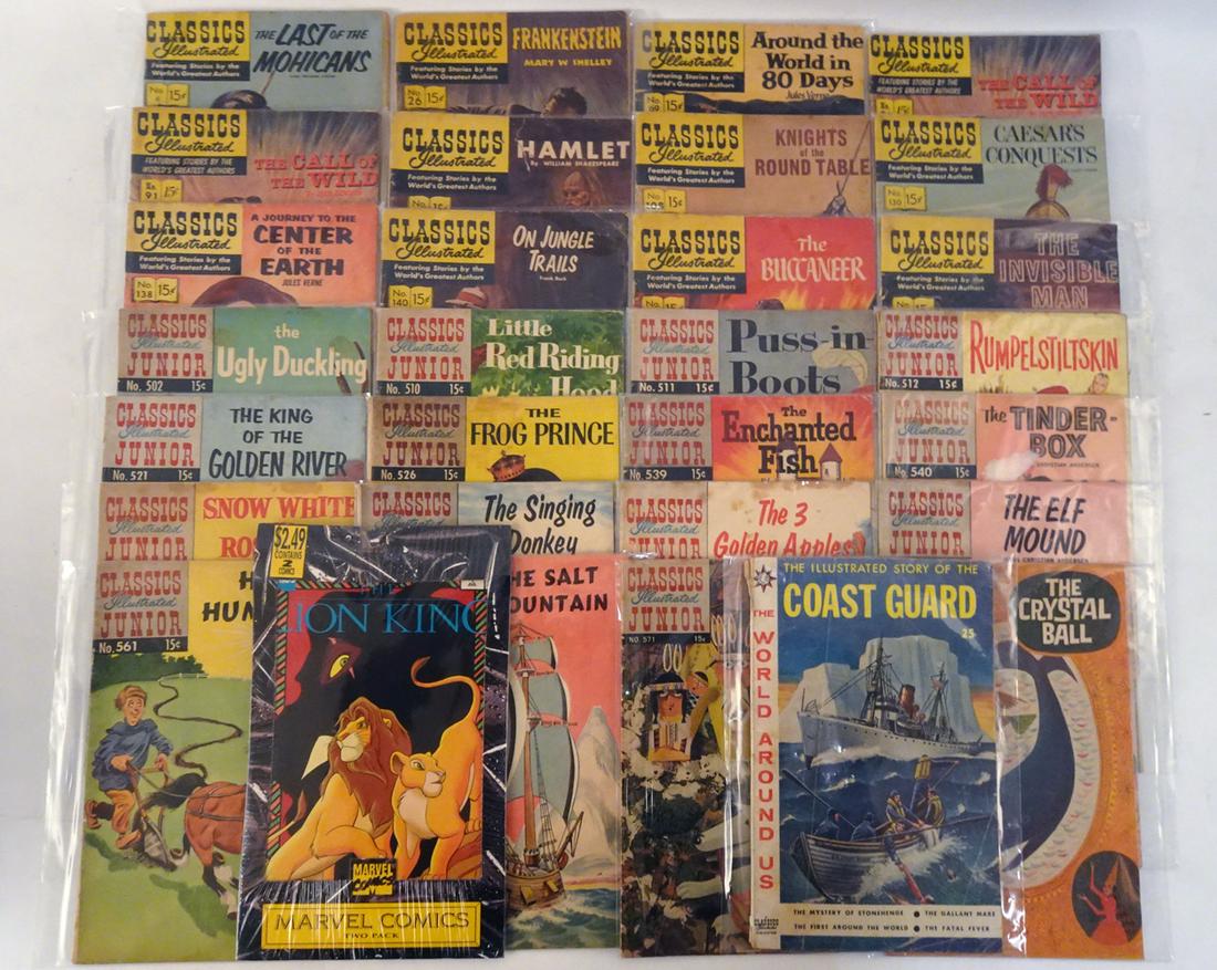 Classics Illustrated Comic Books Grouping (1 of 1)