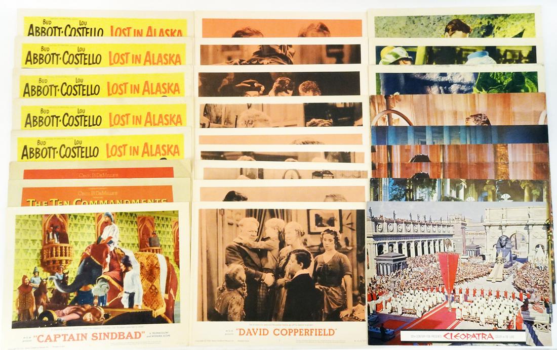 1950's and 1960's Movie Lobby Cards Grouping (1 of 1)