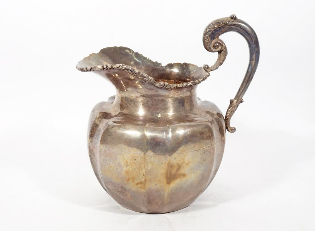 Mexican 925 Silver Water Pitcher (1 of 3)