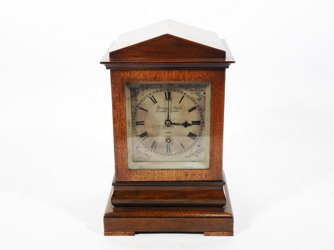 Barraud & Lunds Fusee Movement Mantle Clock (1 of 4)