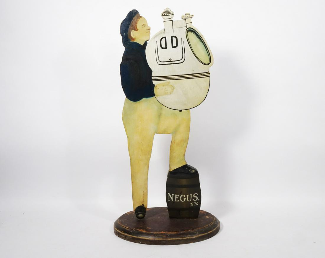 Negus Co. Ships Binnacle Painted Wood Display (1 of 2)