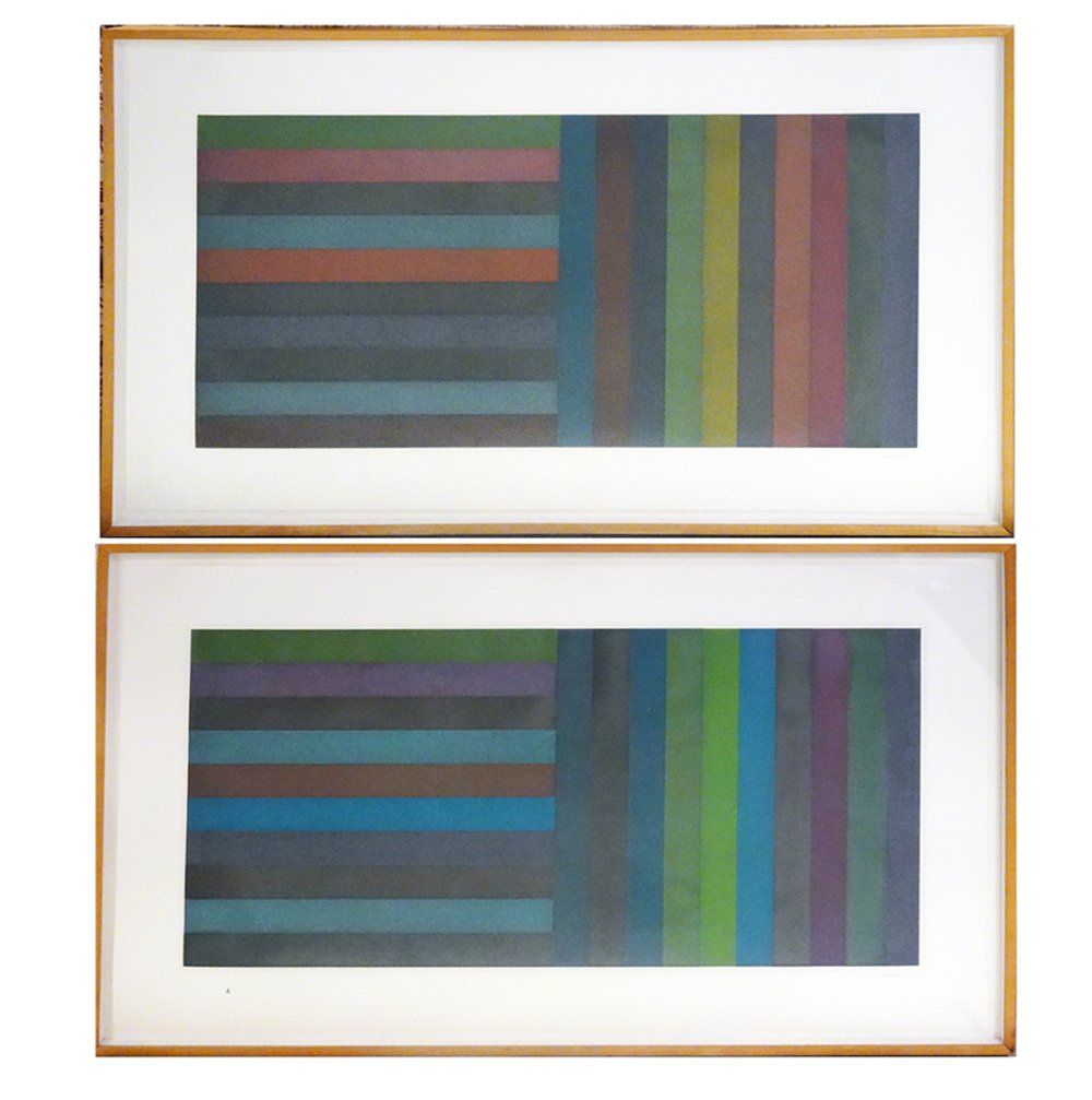 Sol Lewitt two aquatints/etchings on paper (1 of 7)