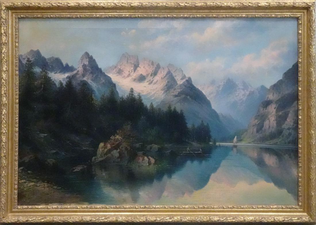 Thomas Mower Martin oil on canvas (1 of 2)