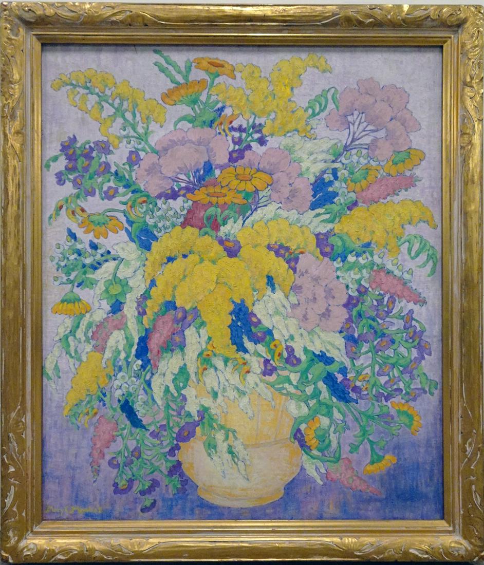 Mary E. Marshall oil on canvas (1 of 3)