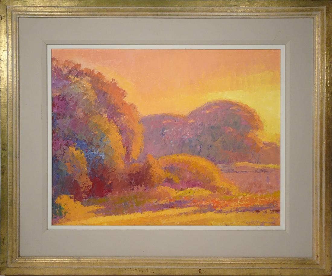 George Thurmond oil on board (1 of 1)