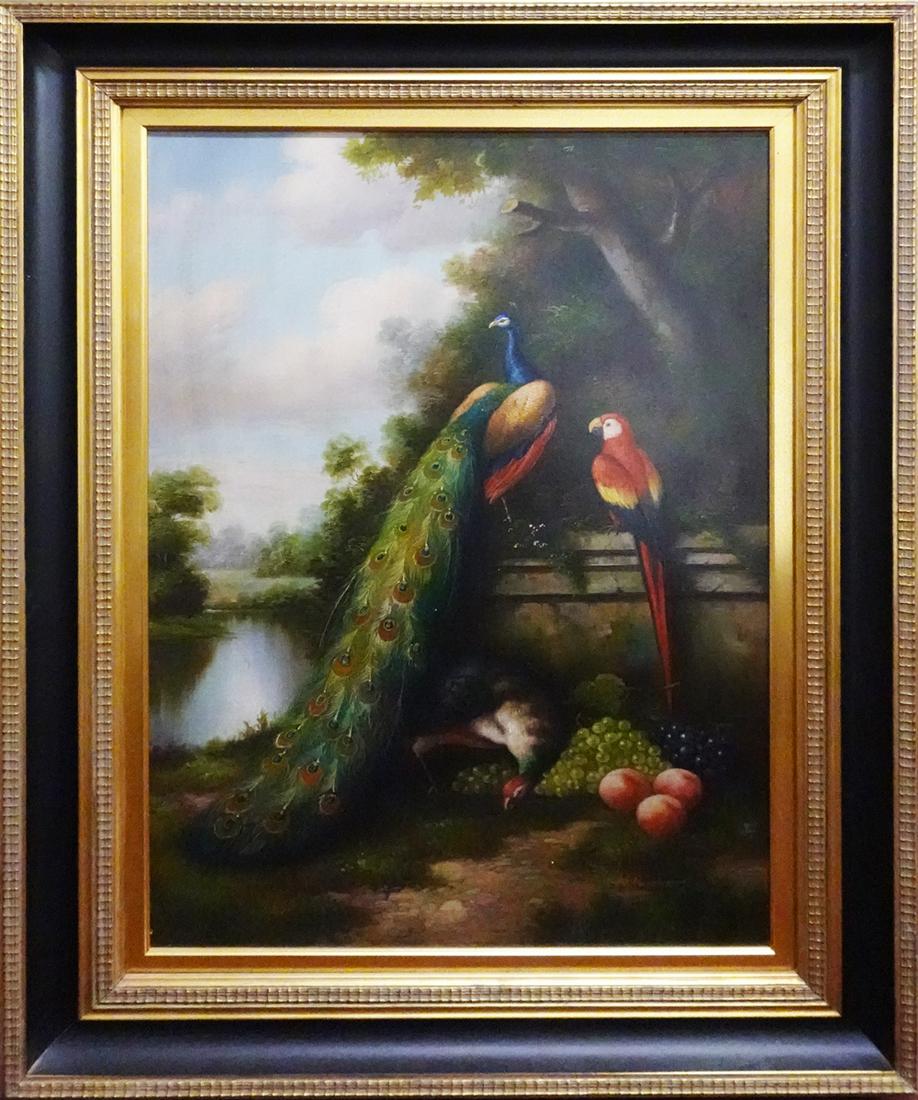 K. Roberts oil on canvas (1 of 2)