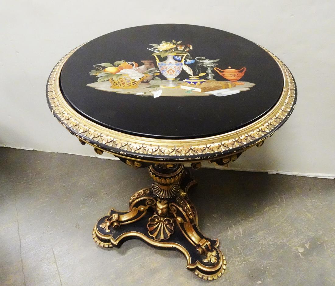 Italian Pietra Dura Gueridon (1 of 3)