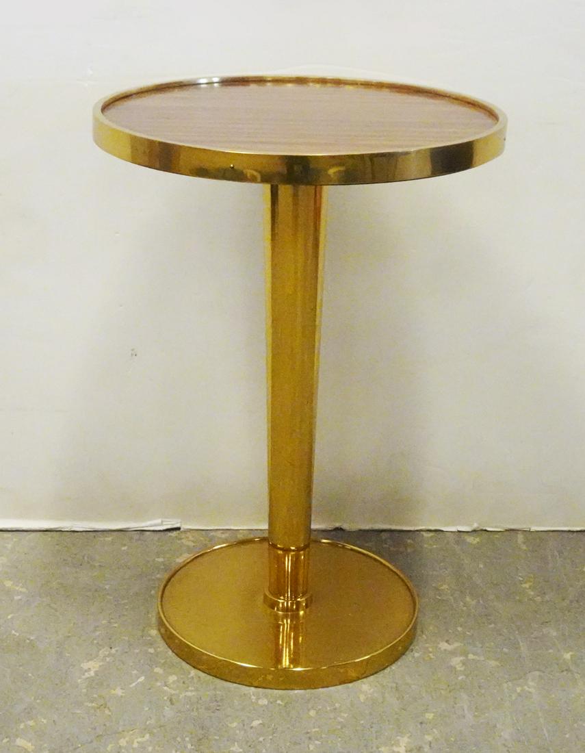Maitland-Smith Brass Tabouret Stand (1 of 3)