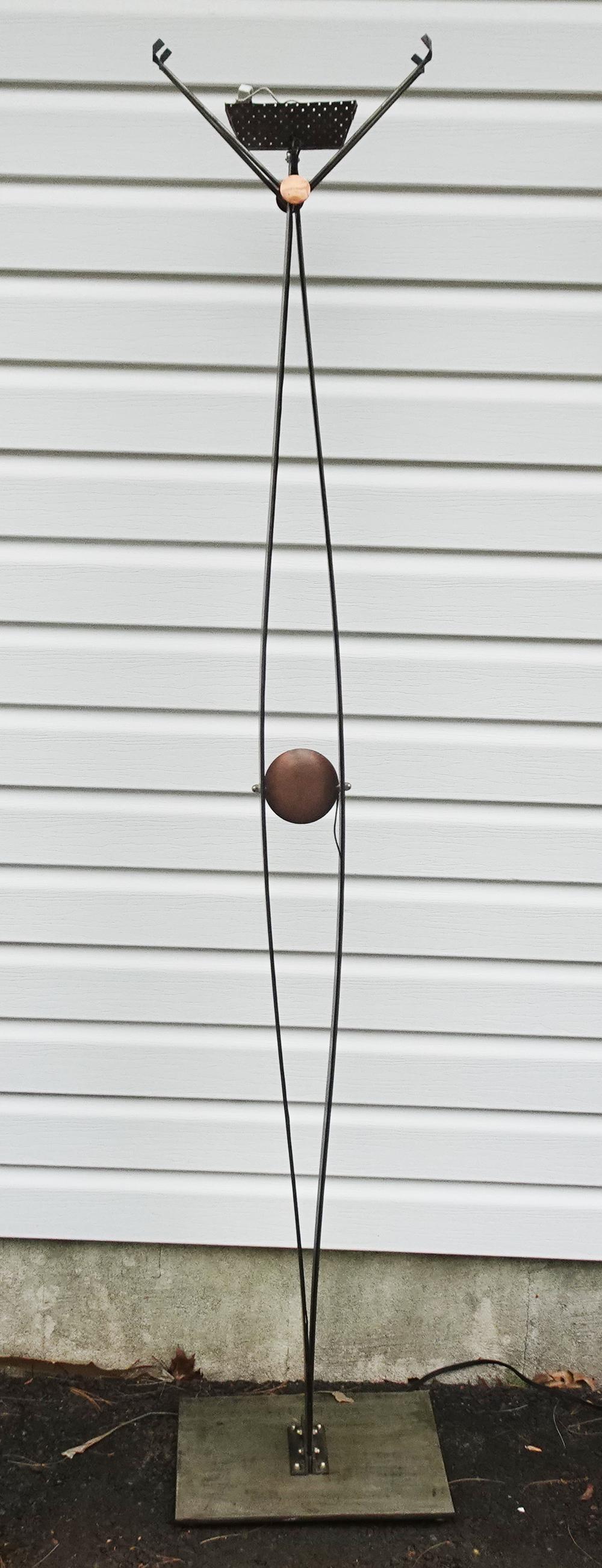 Artisan Signed Sculptural Floor Lamp (1 of 3)