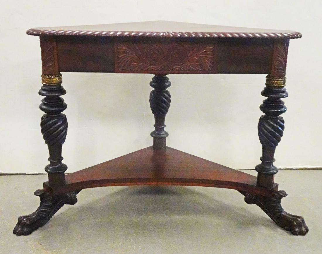 Empire Style Triangular Table (1 of 3)
