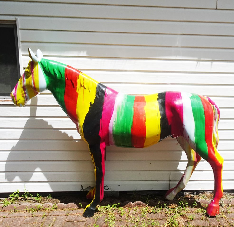 Miles of Mules Horse Sculpture (1 of 2)