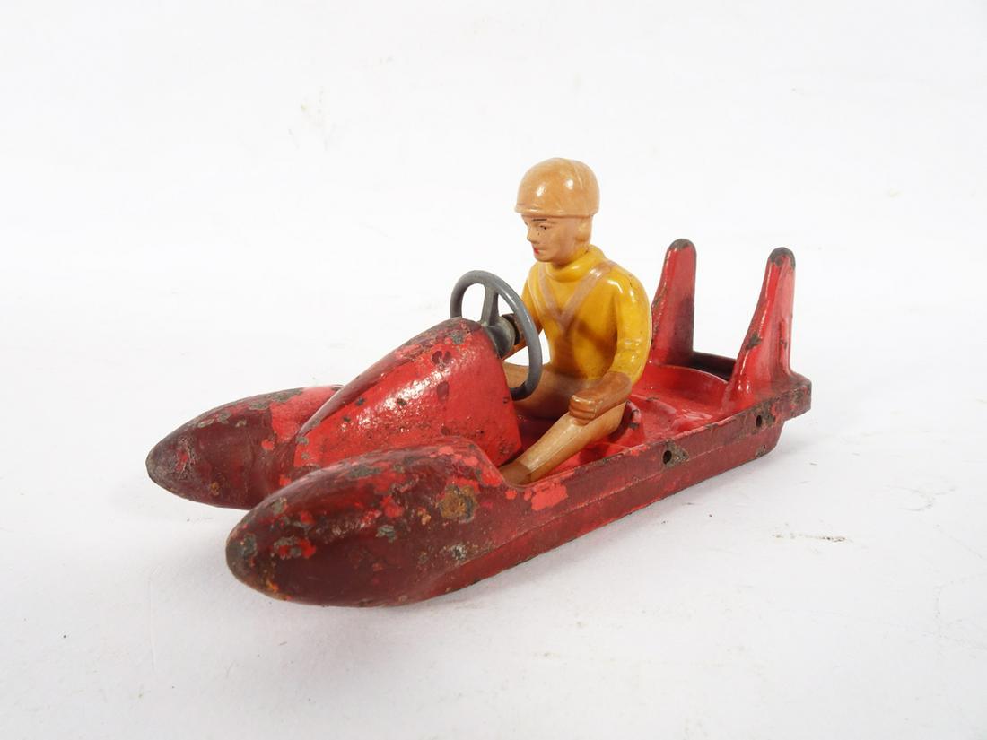 Vintage German cast iron bobsled (1 of 3)
