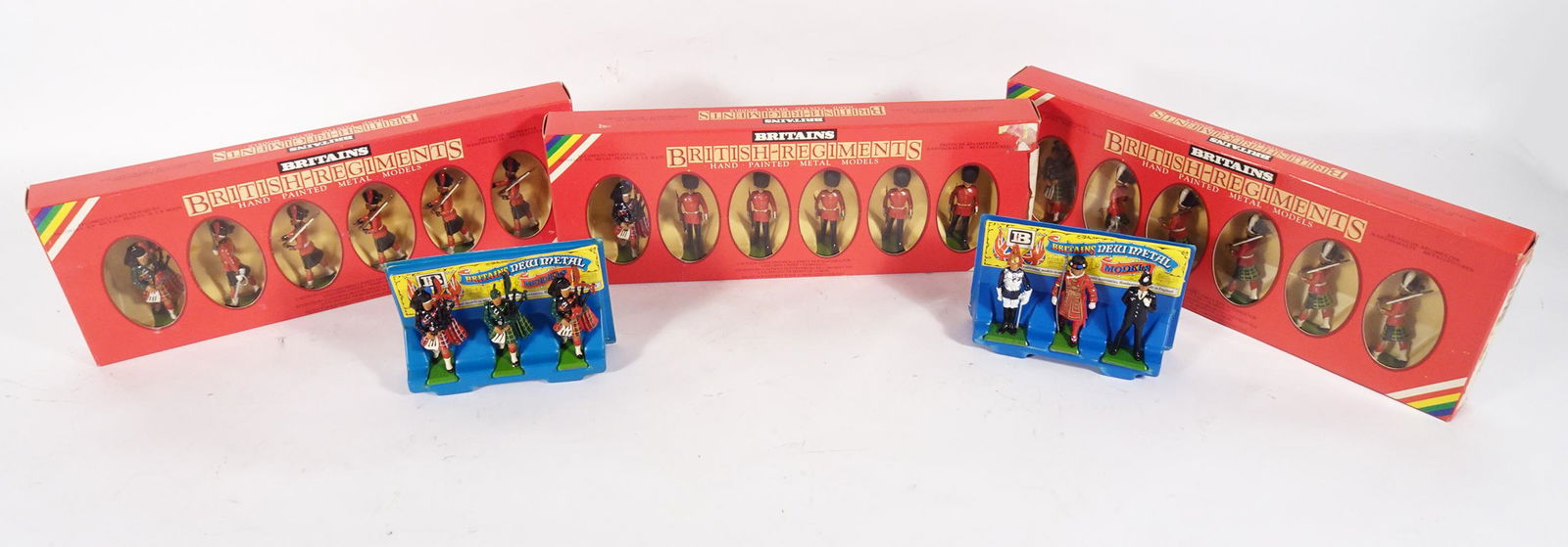 Modern era Britains British military metal figures (1 of 5)