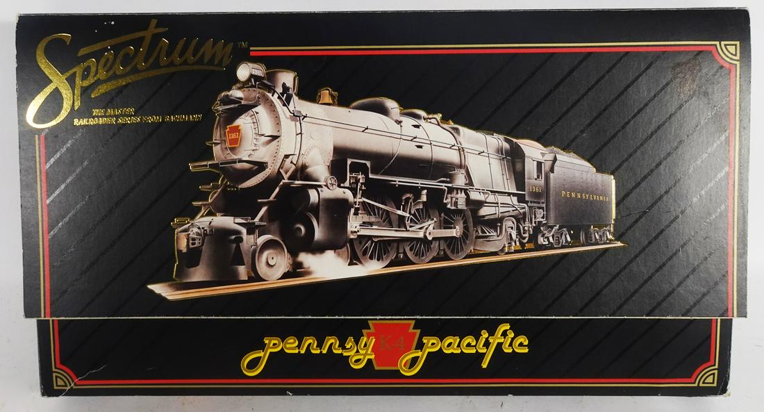 2000's Bachmann Spectrum HO gauge steam engine in original box. (1 of 2)