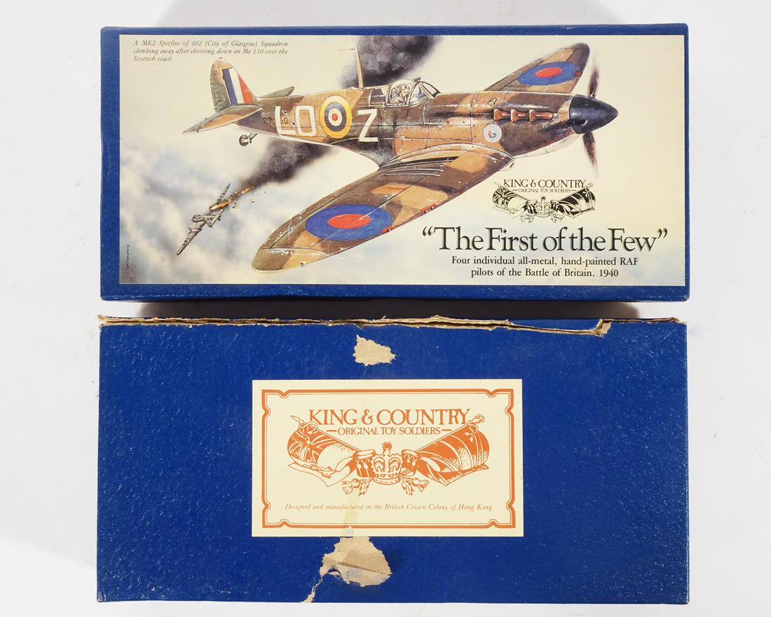 Two sets of 1990's King & Country metal figures by Gennart Limited in original boxes. (1 of 6)